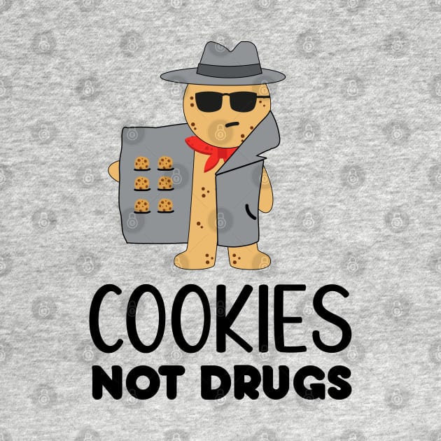 Cookies Not Drugs Funny christmas For Ugly xmax Sweater by DonVector